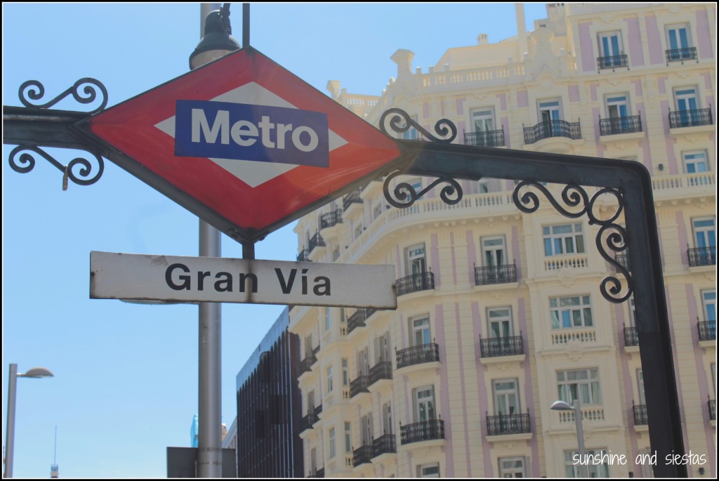 metro of Madrid
